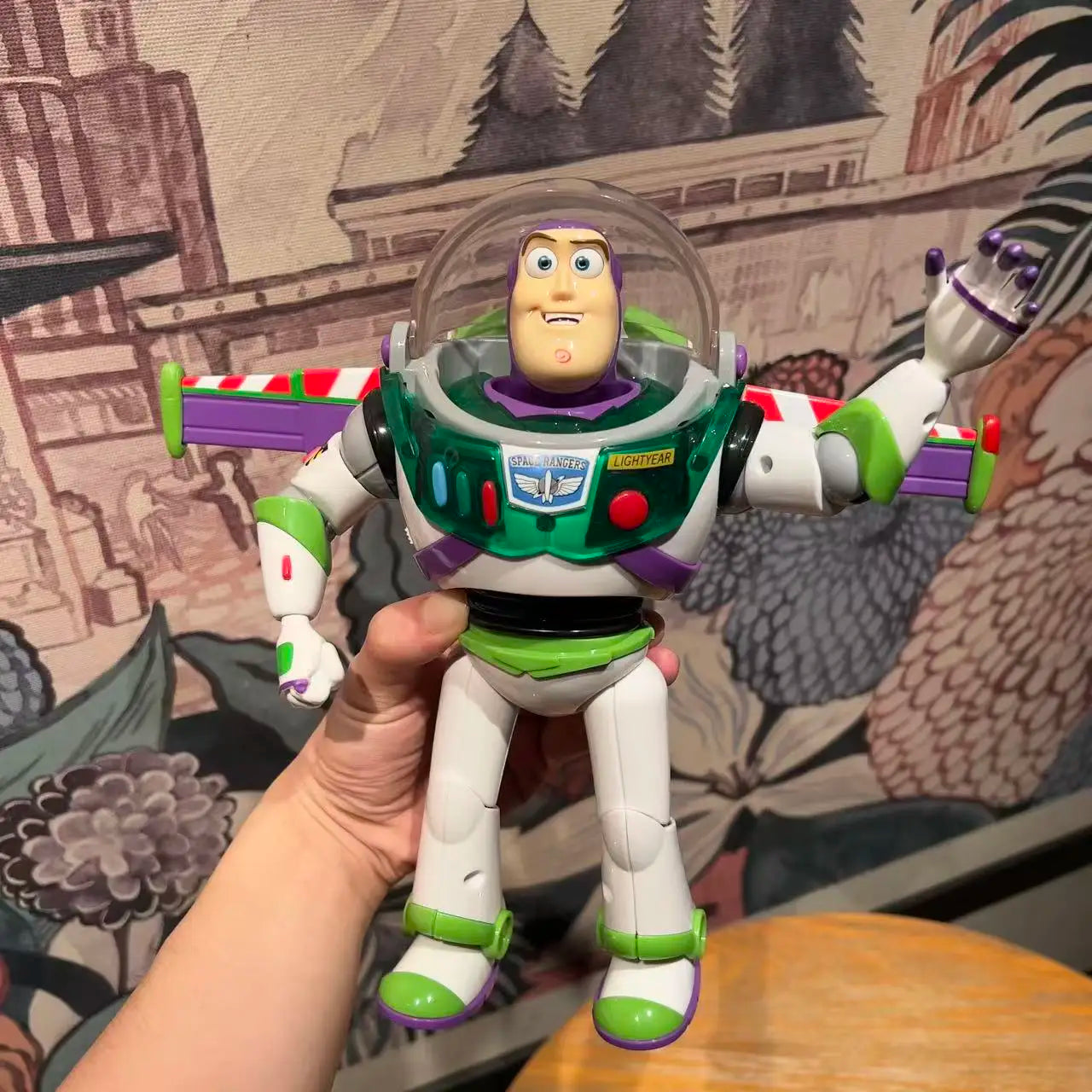 25CM Disney Pixar Toy Story 4 Talking Spanish Buzz Lightyear Woody Jessie Interactive Action Figure Toys Christmas Gift
