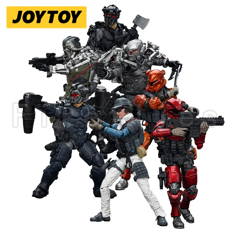 1/18 JOYTOY 3.75inch Action Figure Yearly Army Builder Promotion Pack 25-31 Anime Model Toy
