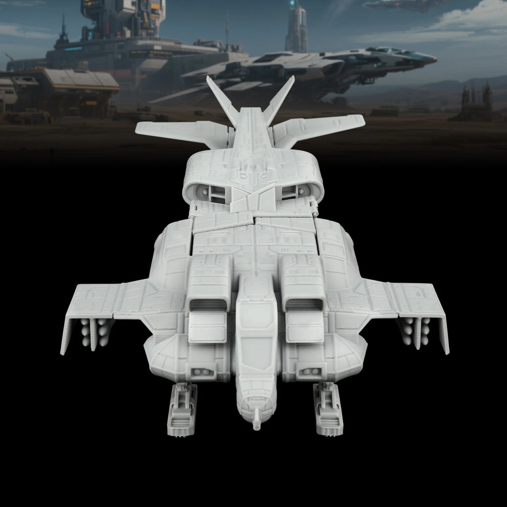 Sci-Fi Spaceship Tabletop Terrain Miniature | TRPG Starship Model for TTRPG Exploration, Collection & Creative Storytelling