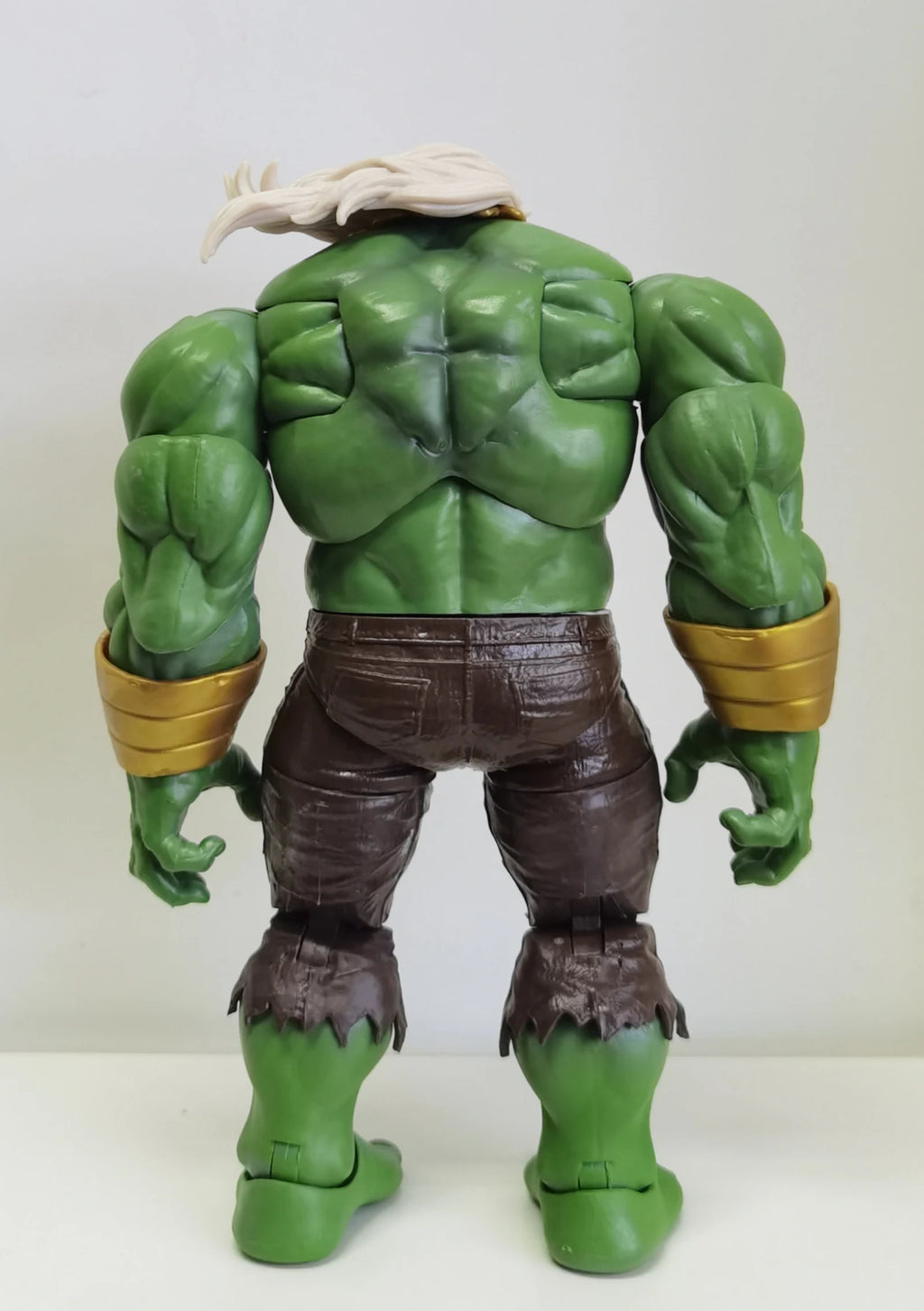 Hulk Figure Bruce Banner Action Figuras Movie The Avengers Maestro Figurine Model Ornament 20cm GK Statue Toys Gift for Kids