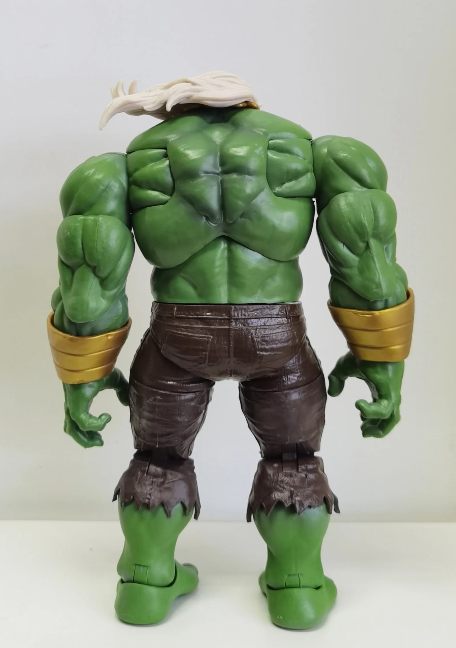 Hulk Figure Bruce Banner Action Figuras Movie The Avengers Maestro Figurine Model Ornament 20cm GK Statue Toys Gift for Kids