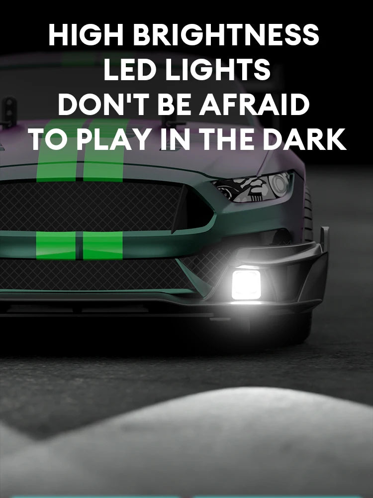 40KM/H Remote Control Car Rechargeabl Racing Drift Electric Graffiti RC Cars Birthday Toys for Boys