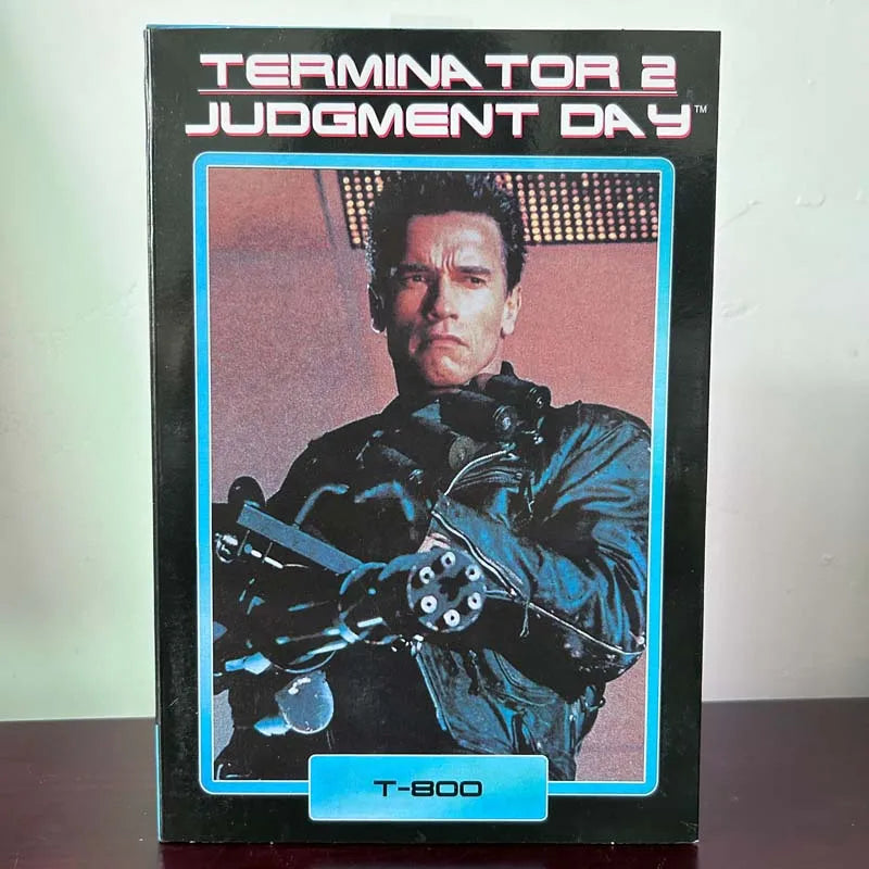 NECA Figure Terminator 2 Judgment Day T800 Sarah Connor T-800 Arnold Schwarzenegger Commando Action Figure Model Collectible Toy