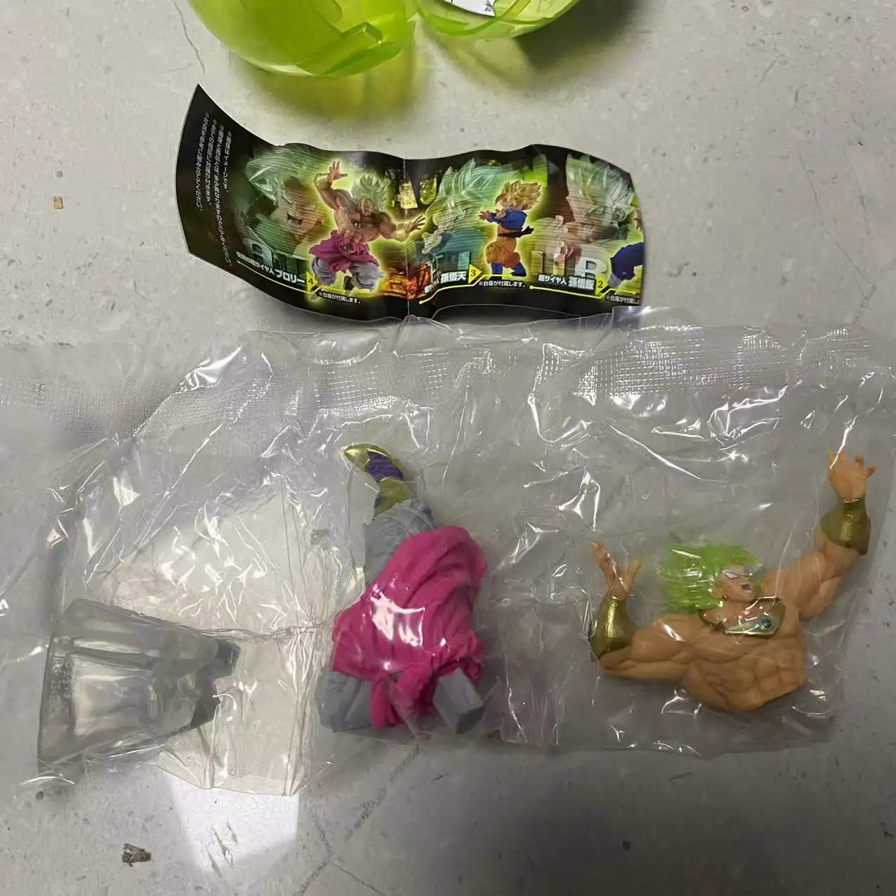 BANDAI DRAGON BALL Capsule Toys ACTION FIGURE Majin Buu Cell Vegeta IV Torankusu Son Goten Vegeta Cumber Small Scale Model GACHA