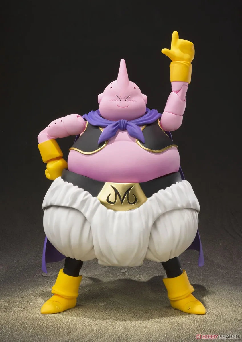 Bandai SHF S.H.Figuarts Dragon Ball MAJIN BUU kindness anime full Action Figure Model Kit original toy gifts for kids