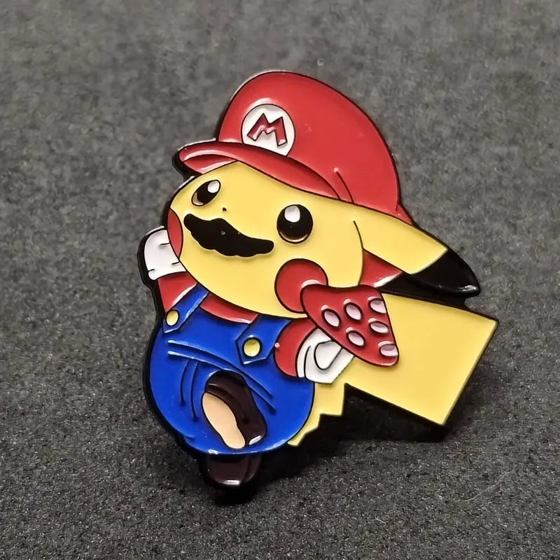 Anime Super Mario Enamel Pin Lapel Pins for Backpacks Brooches Badges Fashion Brooch for Clothes Jewelry Gifts Friends