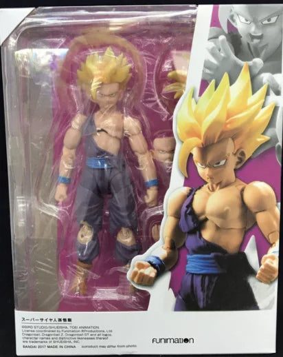 Dragon Ball Figure SHFiguarts Majin Buu Broly Piccolo Tenshinhan Master Roshi Jiren Vegeta Super Saiyan Son Goku Action Figures