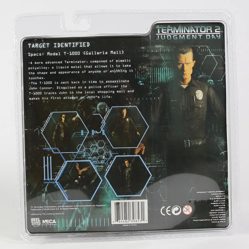 NECA The Terminator Endoskeleton Action Figures Collectable Joints Moveable Model Toy