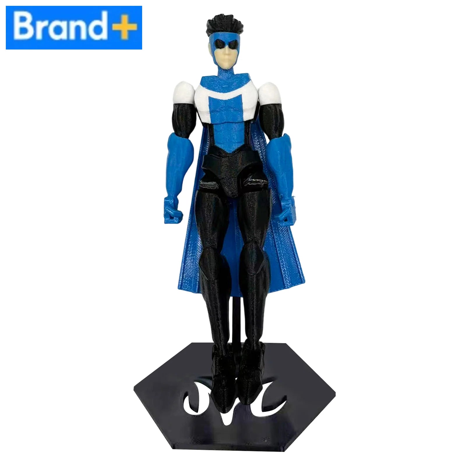 Multi-Joint Action Figure - Invincible T13 3D Printed Collectible with Base, Anti-Fall Joint Locks & UV-Resistant Coating Deskto