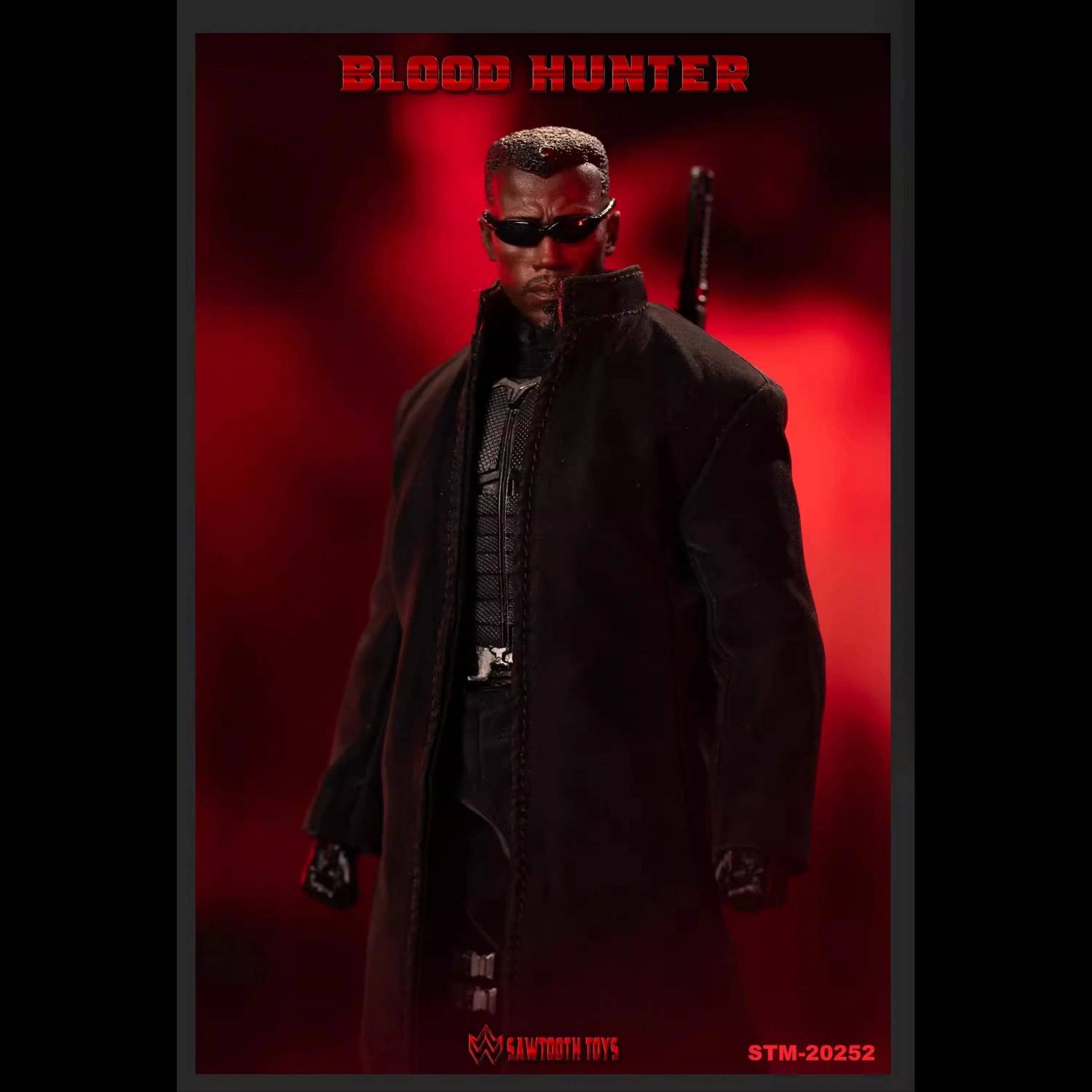 New Genuine Sawtooth Toys Action Figure Blood Hunter 1/12 Scale 6 Inch Collectible With Replaceable Heads Weapons Accessories