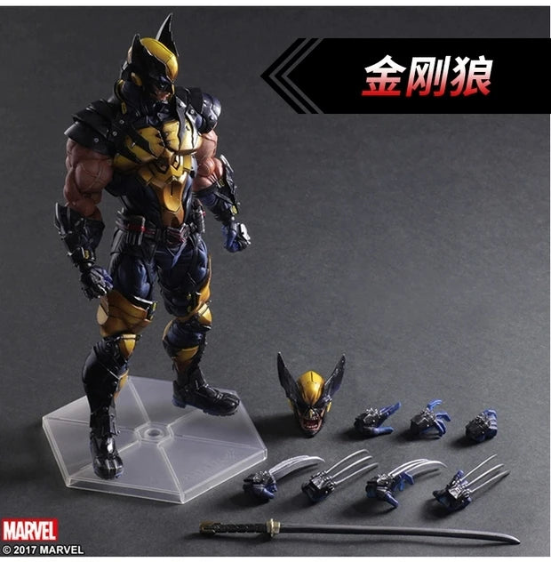 Iron Man Spider-Man Thor Doctor Strange Normal Version Color Change Version Moving Model Gift Collection