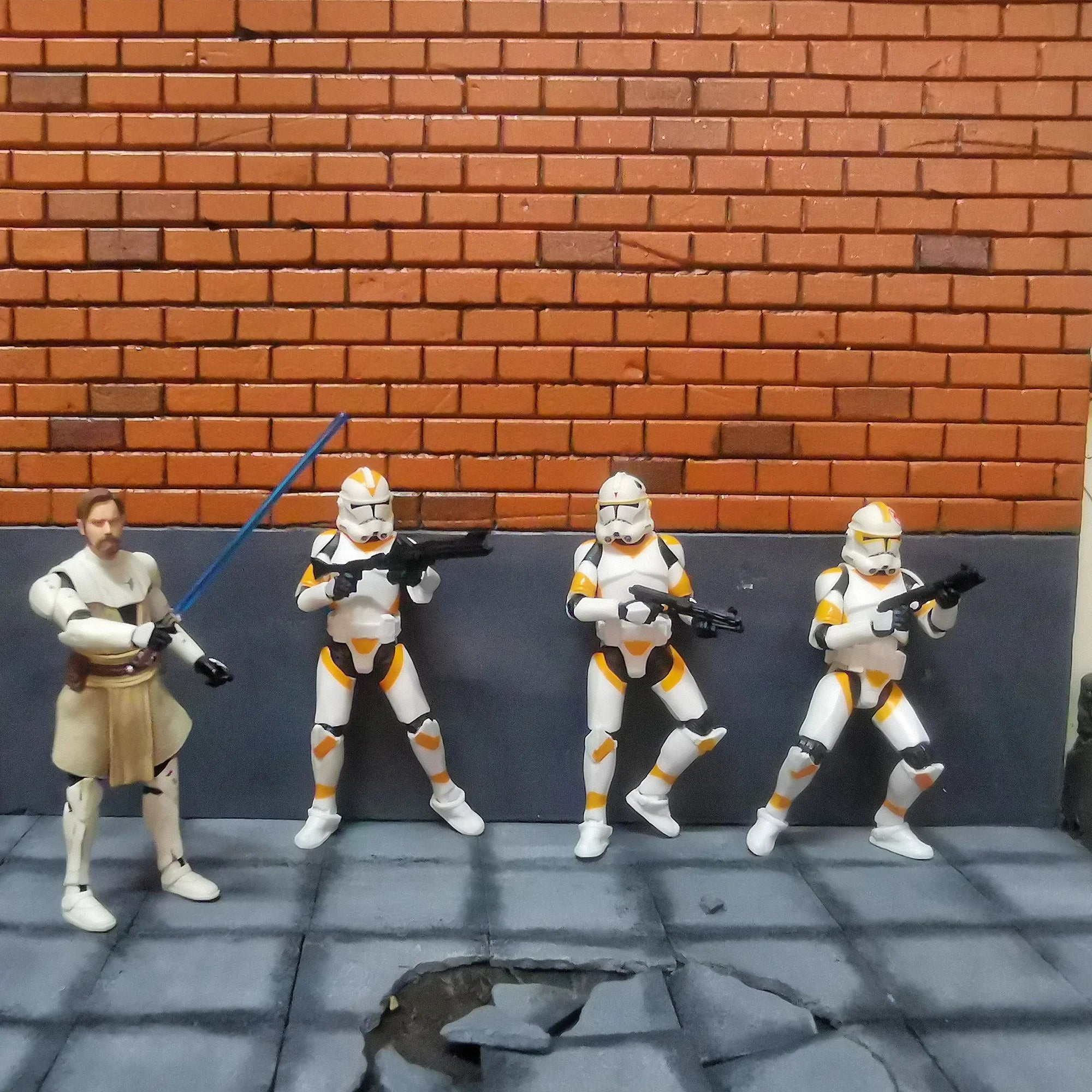Star Wars 3.75 Inch Trooper 1/18 501st Legion Action Figure Hardcase REX Anakin Dogma Tup Toys Model Loose