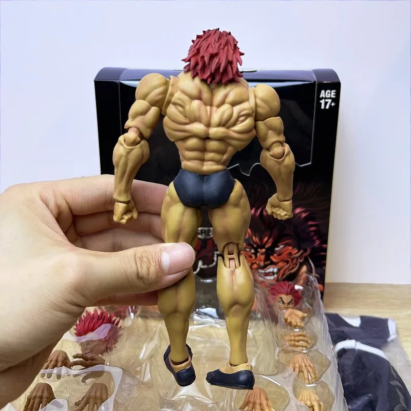 ST Baki Hanma Son Of Ogre Action Figure Hanma Yuujiro Figurine Ko Fighting PVC Collection Anime Yujiro Figures Model Toys Gifts