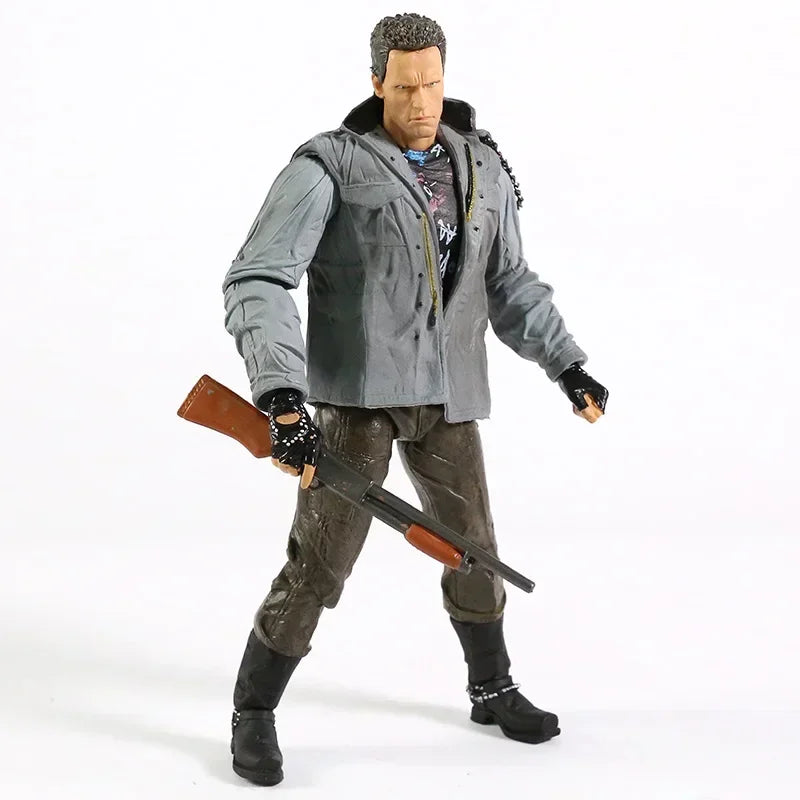 NECA Terminator T-800 T-1000 Action Figure Movable Joints Desktop Decoration Collection PVC Model Toy
