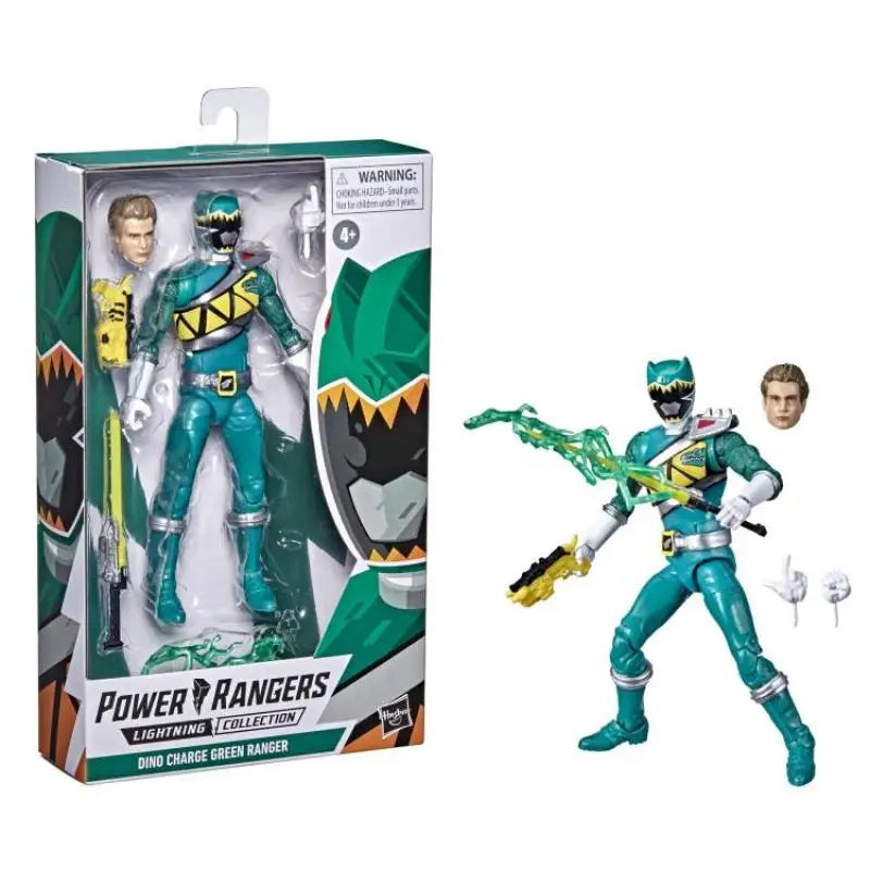 Power Rangers Lightning Collection Zeo Yellow Ranger in Space Phantom Ranger Pink Ranger Dino Charge Green Ranger Action Figures