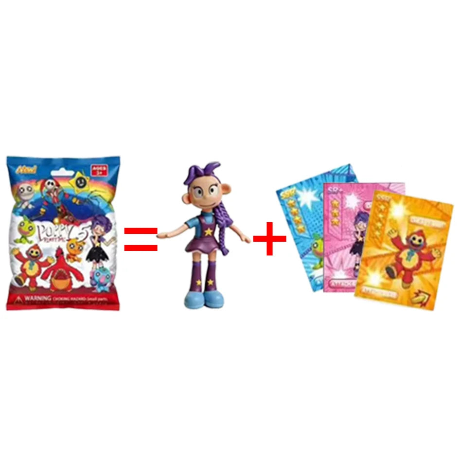 2-24pcs Bobi Game 5 Series Blind Box Toy Horror Smile Animal Handmade PVC Model Ornament Birthday Gift Peripheral Blind Box