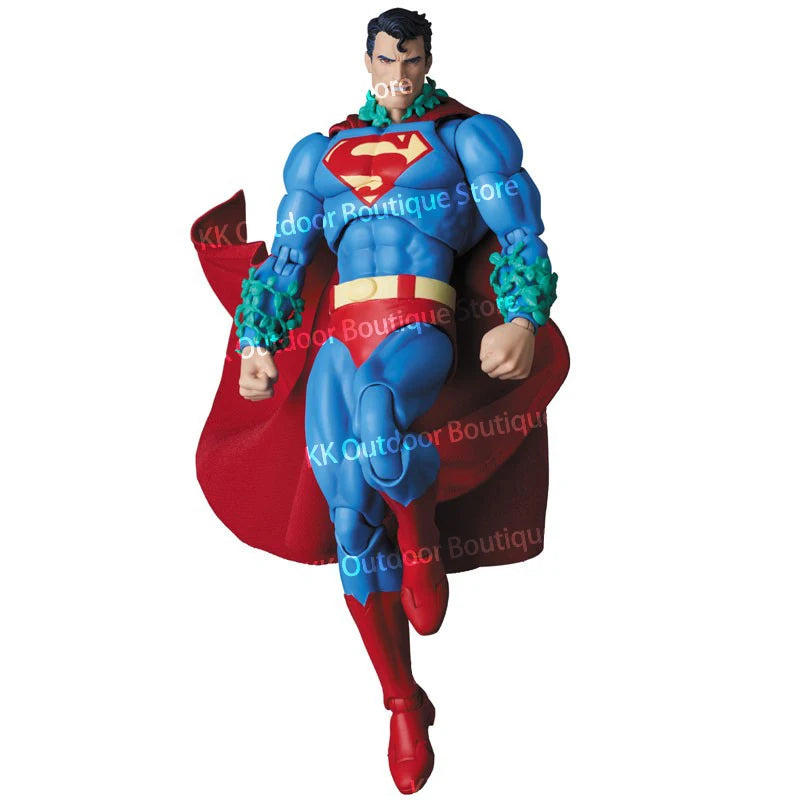 Hot New CT Toys Superman Mafex 117 Batman Hush Version Dc Super Man Anime Action Figure Figurine Statue Model Gifts Kids Toys