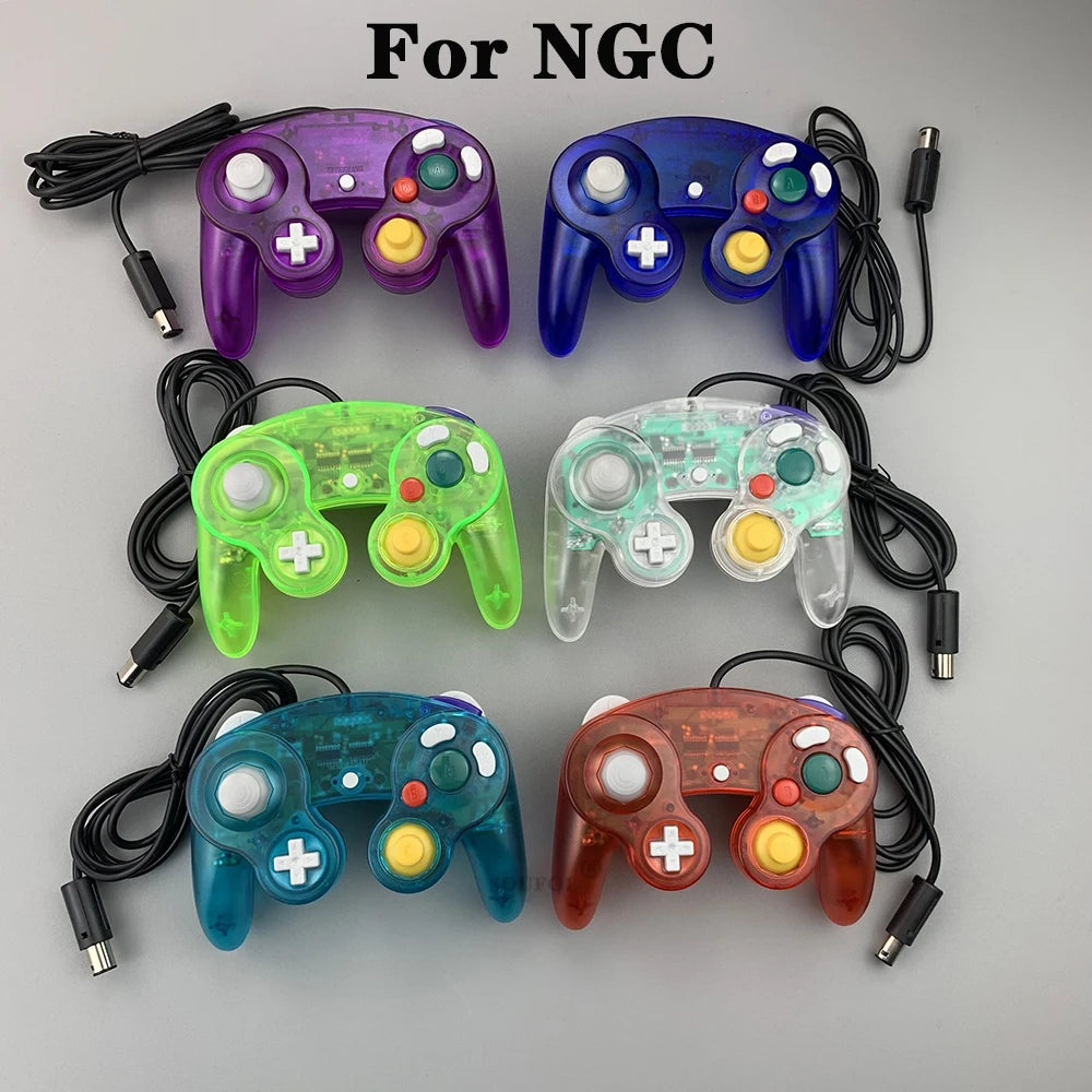New Wired Game Controller for GameCube NGC Single Button Wired Gamepad Joystick for NGC Game Console Dropshipping