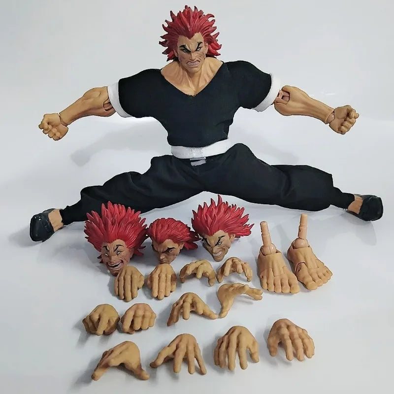 ST Baki Hanma Son Of Ogre Action Figure Hanma Yuujiro Figurine Ko Fighting PVC Collection Anime Yujiro Figures Model Toys Gifts