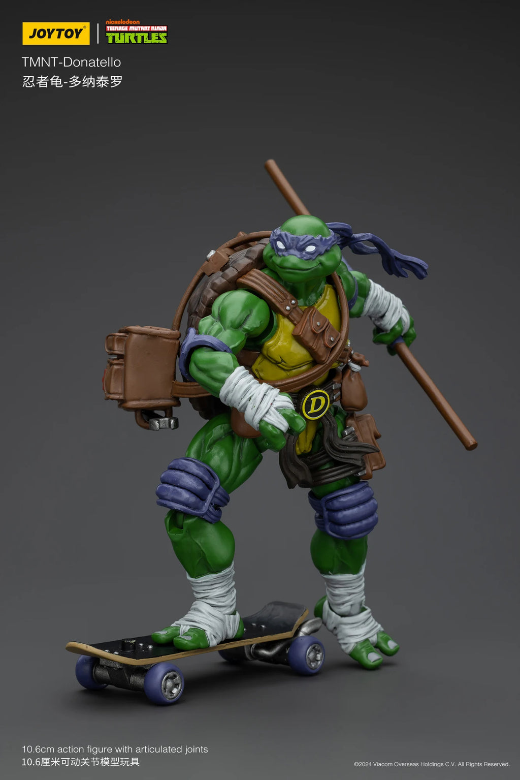 JOYTOY 1/18 Action Figure TMNT Ninja Turtles Michelangelo Donatello Leonardo Raphael Anime figures Toys Model