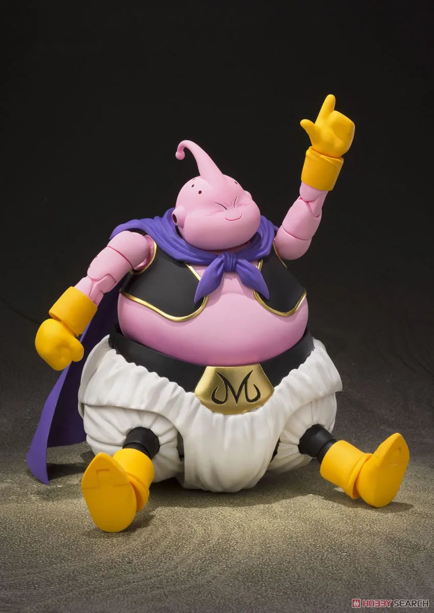 Bandai SHF S.H.Figuarts Dragon Ball MAJIN BUU kindness anime full Action Figure Model Kit original toy gifts for kids