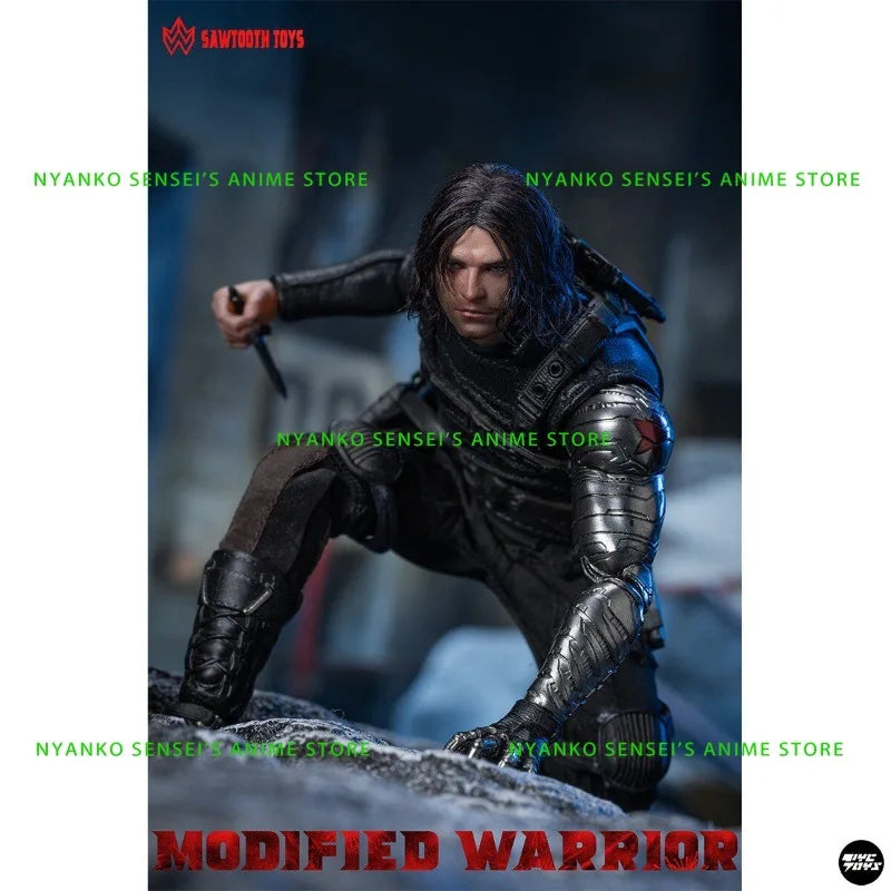 SAWTOOTH TOYS Winter Soldier Modified Warrior - 1/12 Scale Action Figure STM-20253 Anime Model Trendy Toys Desktop Collectibles