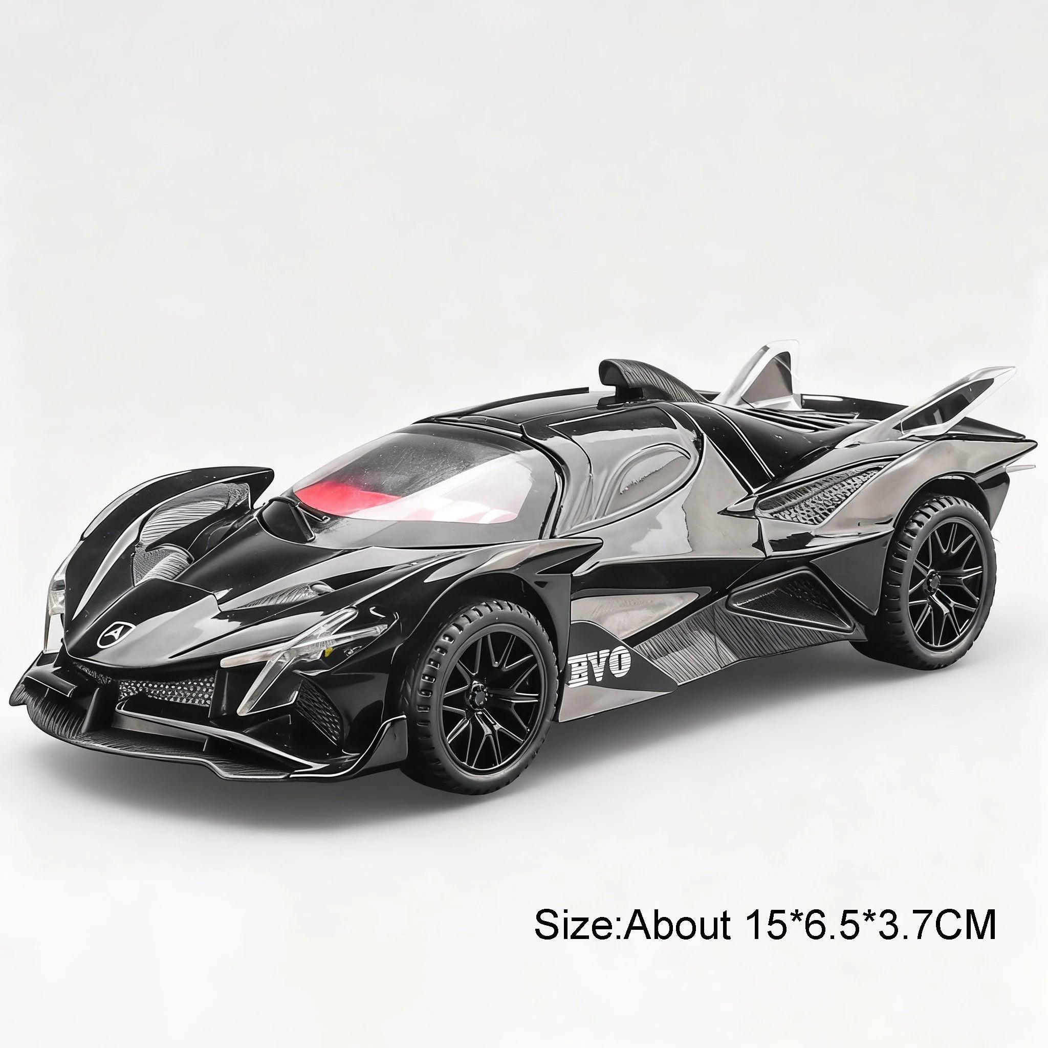 Scale 1:32 Apollo EVO IE Car Model Toy Metal Diecast Pull Back Super Cars Doors Opened Vehicle Models Best Gifts for Kids