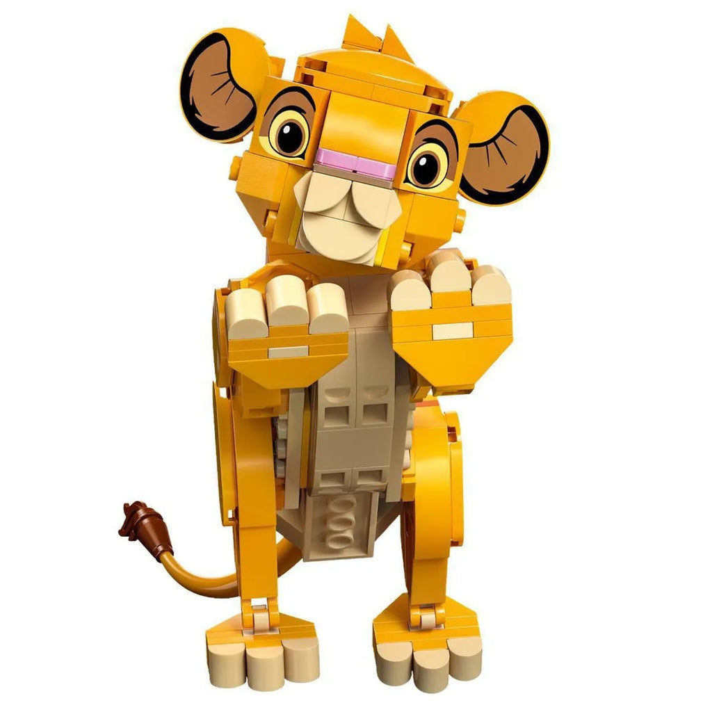 Disney The Lion King Classic Movie Series 29cm Simba Model Building Blocks Children's Boys and Girls Toy Gift Set