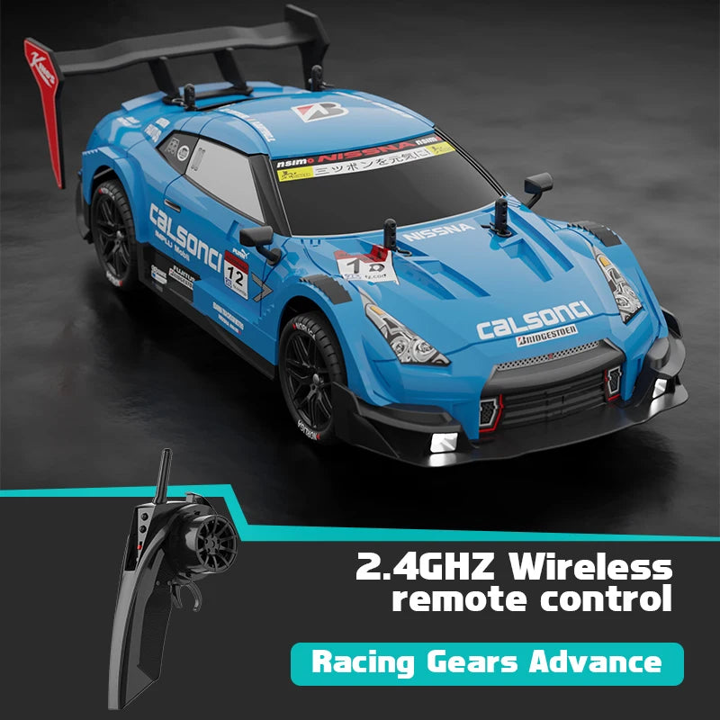 40KM/H Remote Control Car Rechargeabl Racing Drift Electric Graffiti RC Cars Birthday Toys for Boys