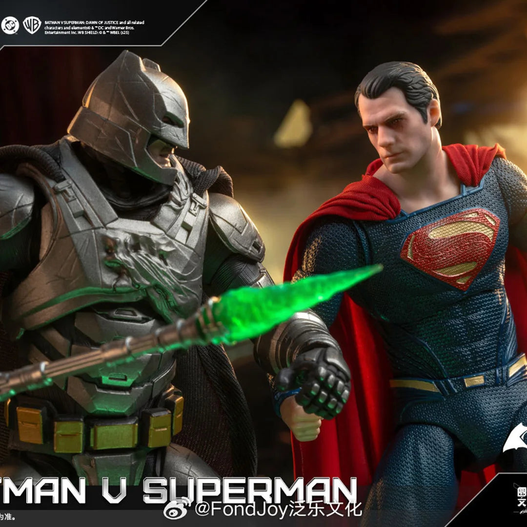 2025 Original Fondjoy David Corenswet Superman Action Figure 1/9 New SupermanFigure PVC Joint Movable Kid Toy Boy Gift