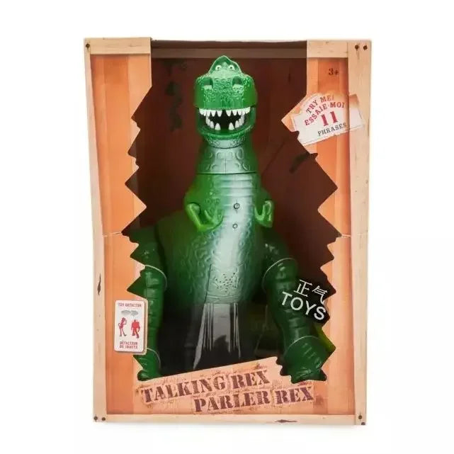 Disney Original Toy Story Rex Interactive Talking Action Figure Hamm Woody Buzz Christmas Gift Collection Toys