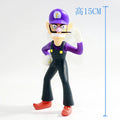 Super Mario Bros Cartoon Dolls Model Birthday Gift Anime Figures Luigi Yoshi Mario Creative Collectible Model Toys.*