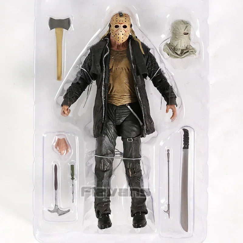 NECA Movie Jason 7" Action Figure Doll Toys Model Garage Kit Gift