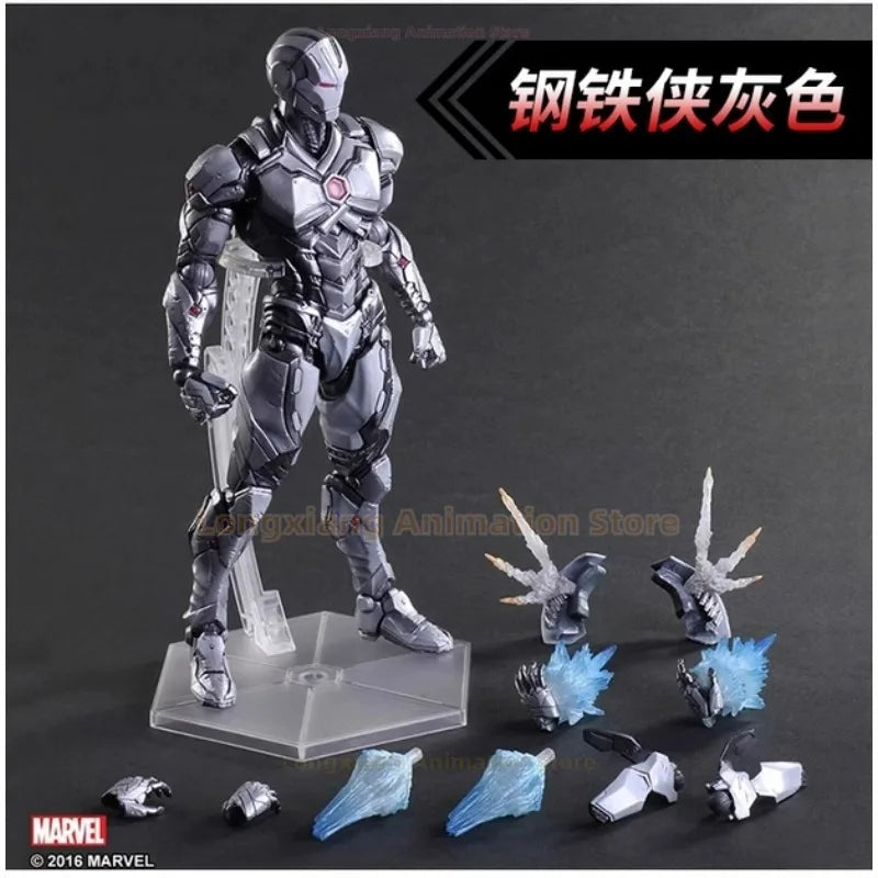 Iron Man Spider-Man Thor Doctor Strange Normal Version Color Change Version Moving Model Gift Collection