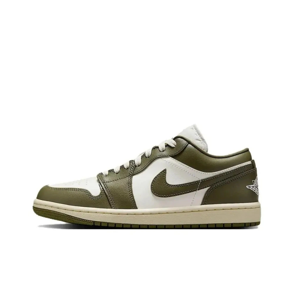 Nike Air Jordan 1 Low Unisex Breathable Basketball Shoes, Shock Absorption Support for Sport & Daily Wear 553558-149