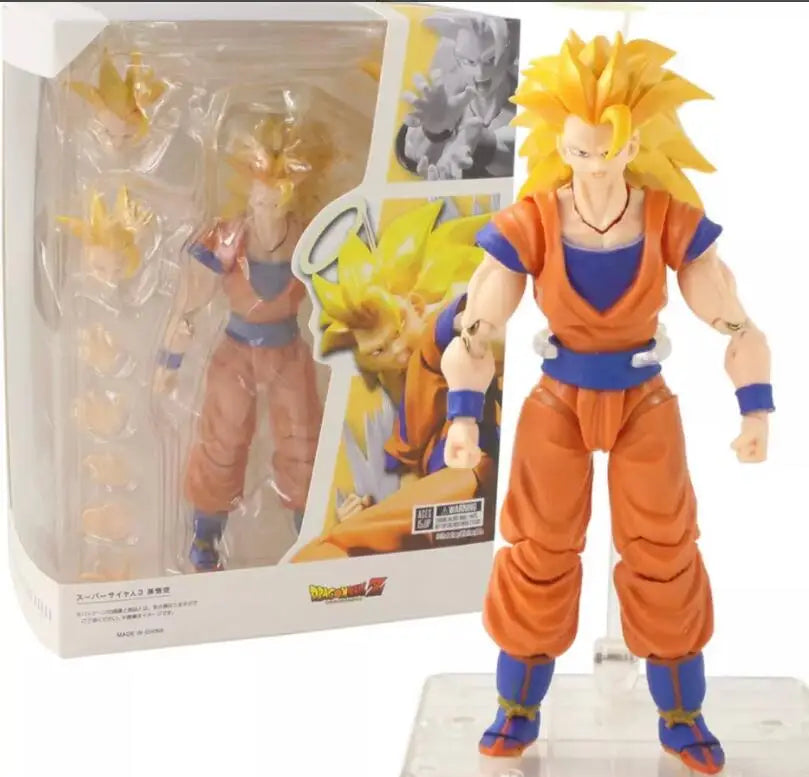 Dragon Ball Figure SHFiguarts Majin Buu Broly Piccolo Tenshinhan Master Roshi Jiren Vegeta Super Saiyan Son Goku Action Figures