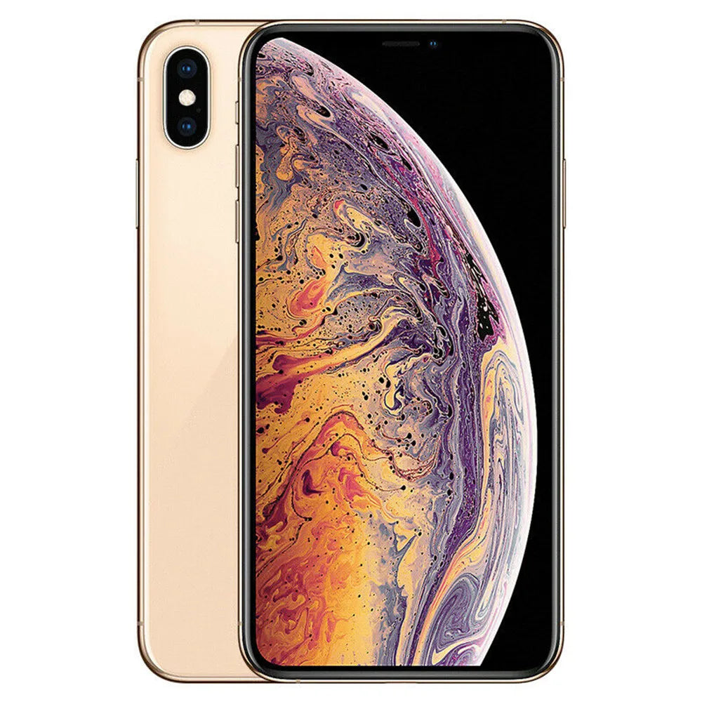 Apple iPhone XS Max 64GB/256GB ROM 1 SIM+1 eSIM 6.5" Super Retina OLED Genuine Cell Phone Replaced New Battery