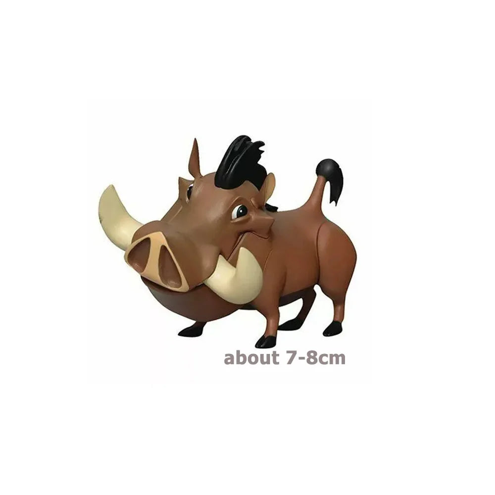 Disney The Lion King Action Figure Toys Simba Mufasa PUMBAA Nala Timon Scar Animal Anime Figures Dolls Toys Gifts for Children