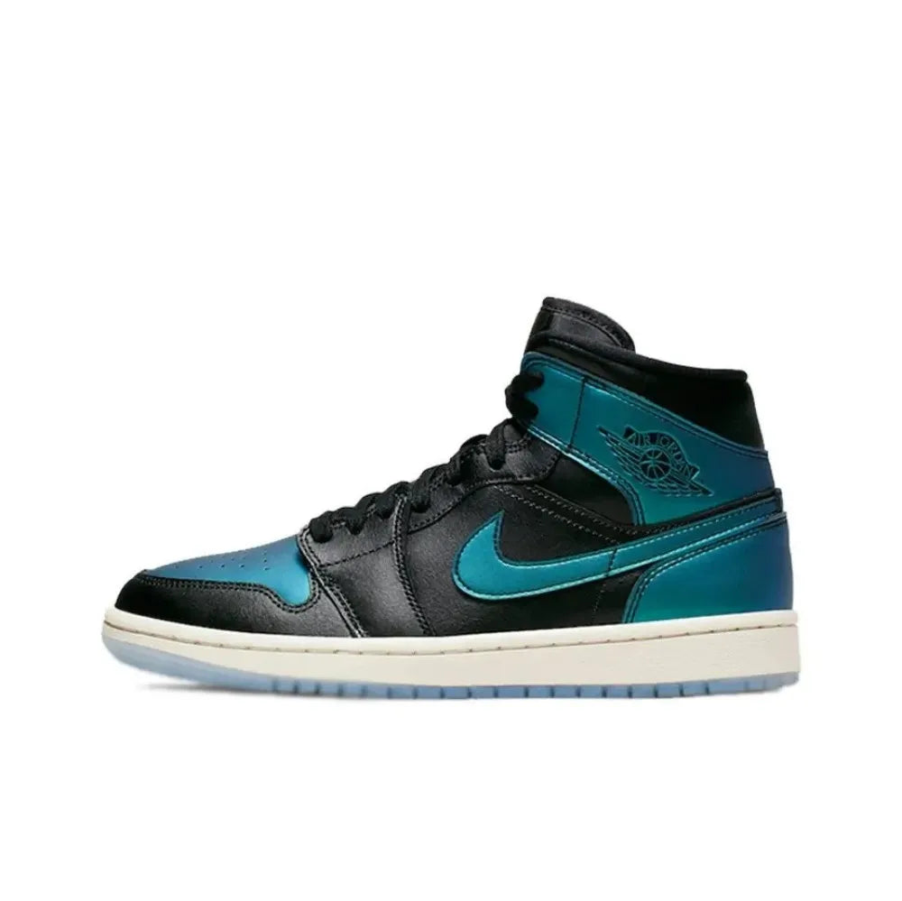 Nike Air Jordan 1 Mid Basketball Shoe Unisex - Classic Iconic Basketball Sneaker Comfortable and Versatile DQ8426-105