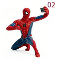 1/4PCS Superhero Spiderman Marvel Model 7-9 cm Action Doll Mini Avengers Toy Collection Ornaments Around Game Christmas Surprise