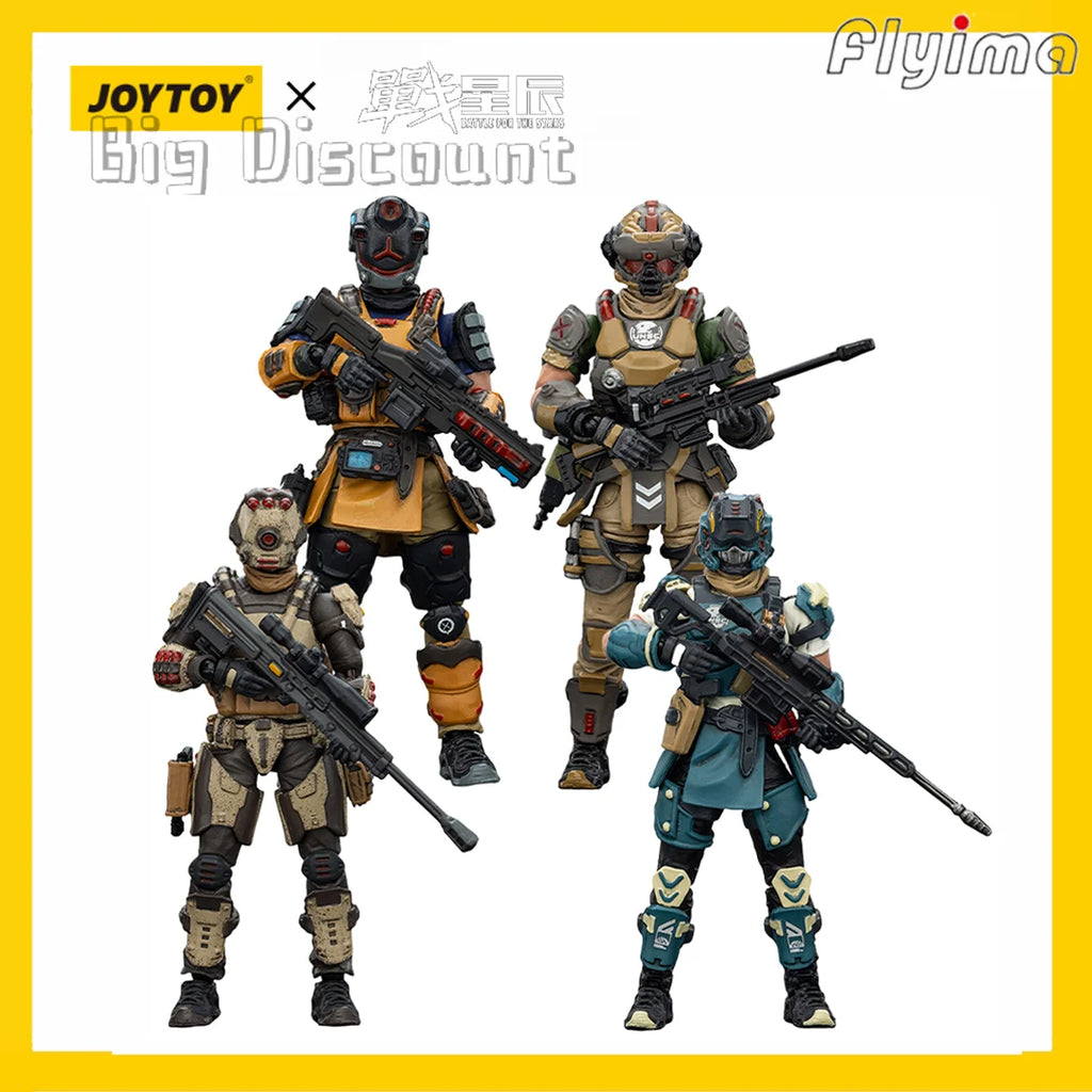 JOYTOY Hardcore Coldpl 1/18 Action Figure Army Builder Promotion Pack Figure 08-36 NPCS Model