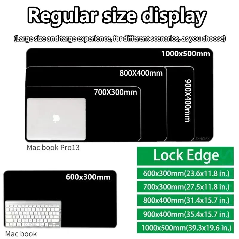 Mouse Pad Large One Piece Boa Hancock Gaming MousePad Anime Girl Gamer Computer Accessories Keyboard Pad Rubber Base Desk Mat