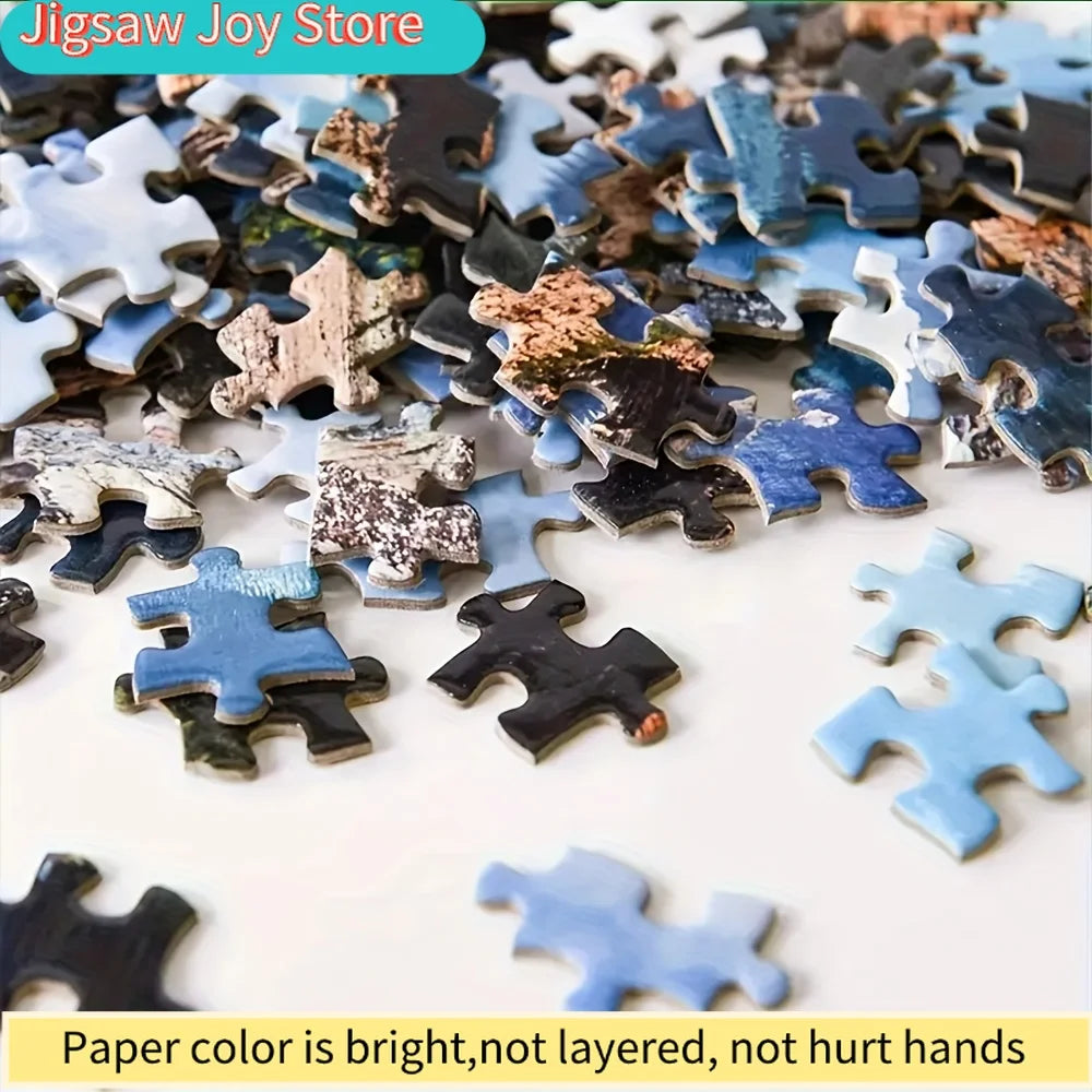 Disney  Lion King Wood Puzzle | Raw Wood, Vivid Simba and Mufasa Scenes, Family Fun, Desk Decorations, Easter Birthday Gifts,