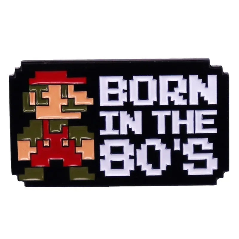 Anime Super Mario Enamel Pin Lapel Pins for Backpacks Brooches Badges Fashion Brooch for Clothes Jewelry Gifts Friends