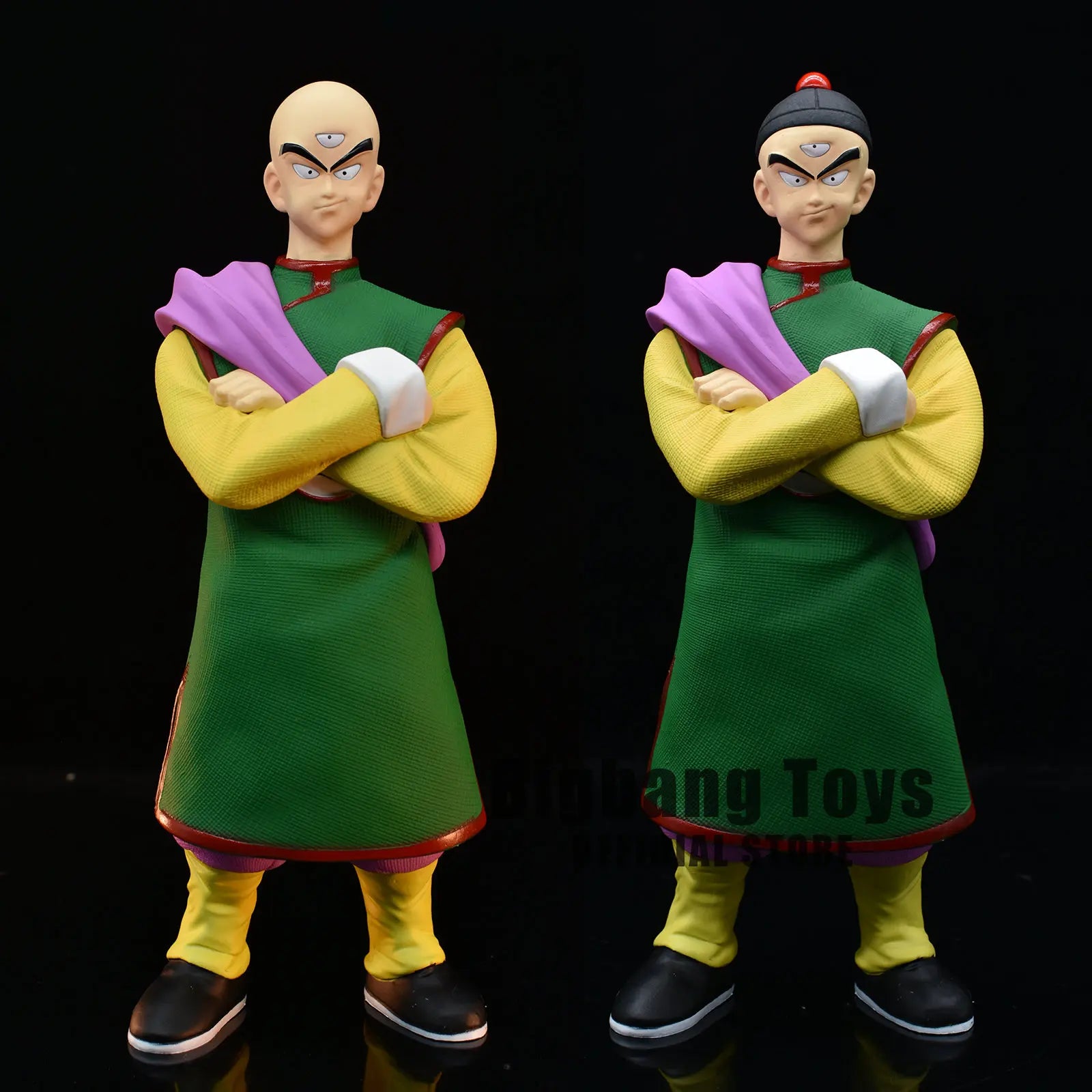 Dragon Ball Z Anime Figure Double headed School Tien Shinhan Chiaotzu Figures PVC Statue Collectible Model Toys Gifts
