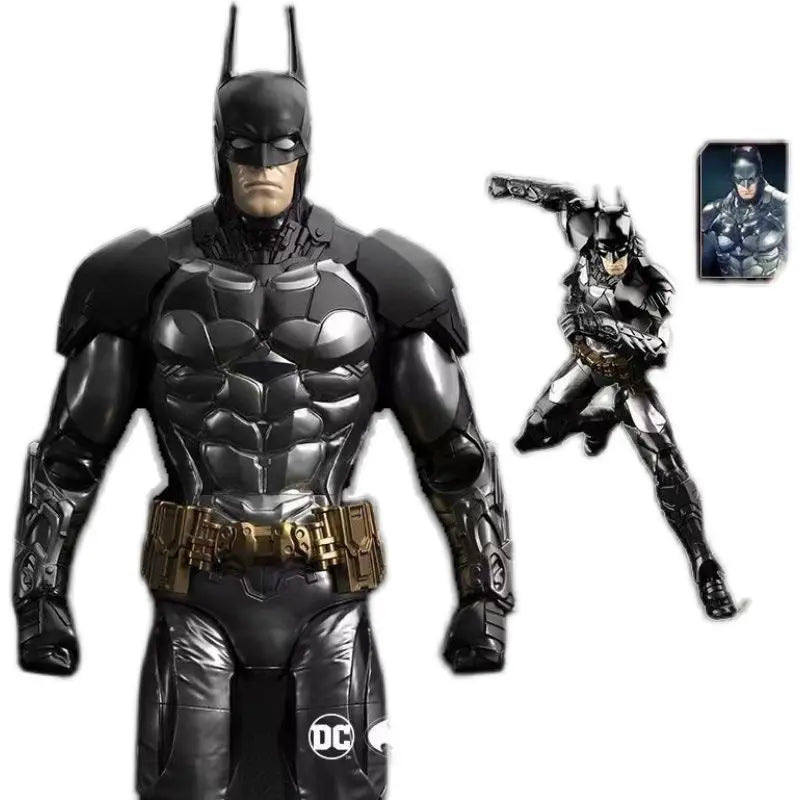 Batman Figure F5 Roundd Culture Batman Series Model Doll Arkham Knight Deathstroke Red Hood Desktop Model Toy Doll Festival Gift