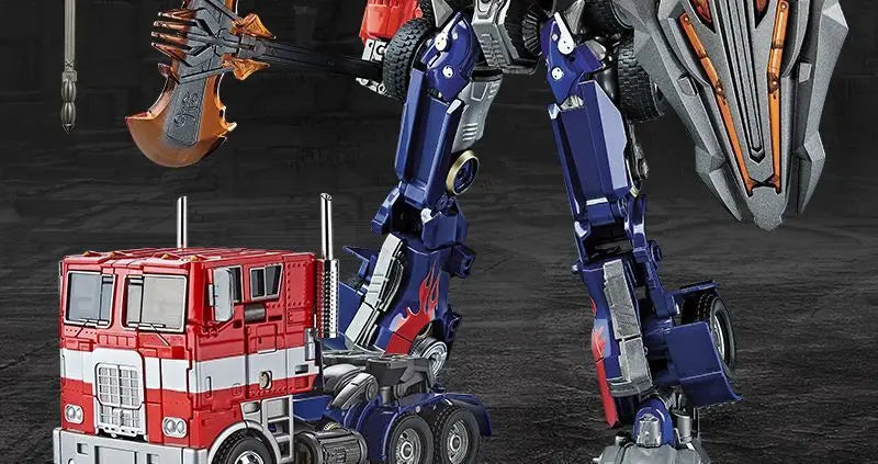 30cm Transformation Megatron Optimus Prime Bumblebee Deformation Movie G1 Anime Figure Action Figure Alloy Robot Mode Toys Gifts