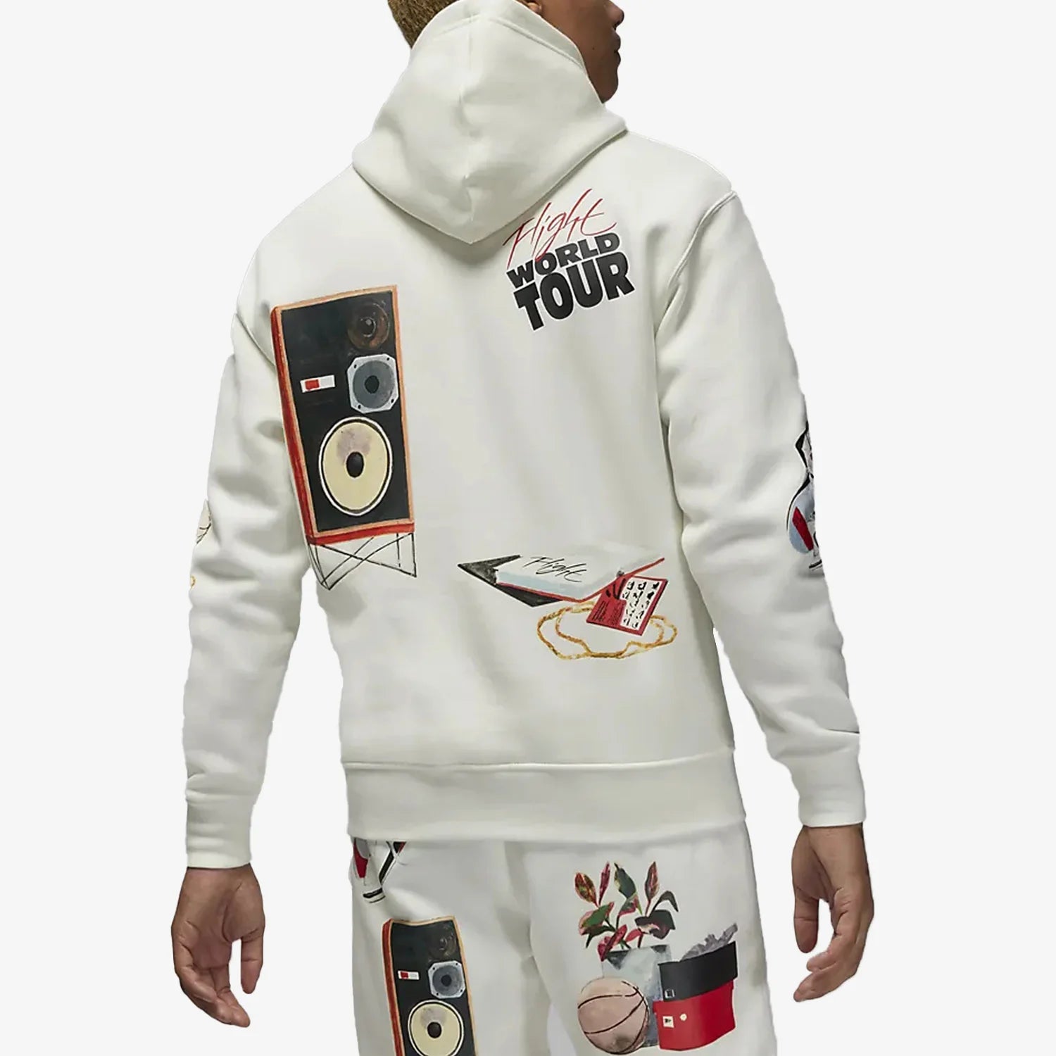 Nike genuine Air Jordan men's casual fleece hooded sweatshirt DQ8044-133