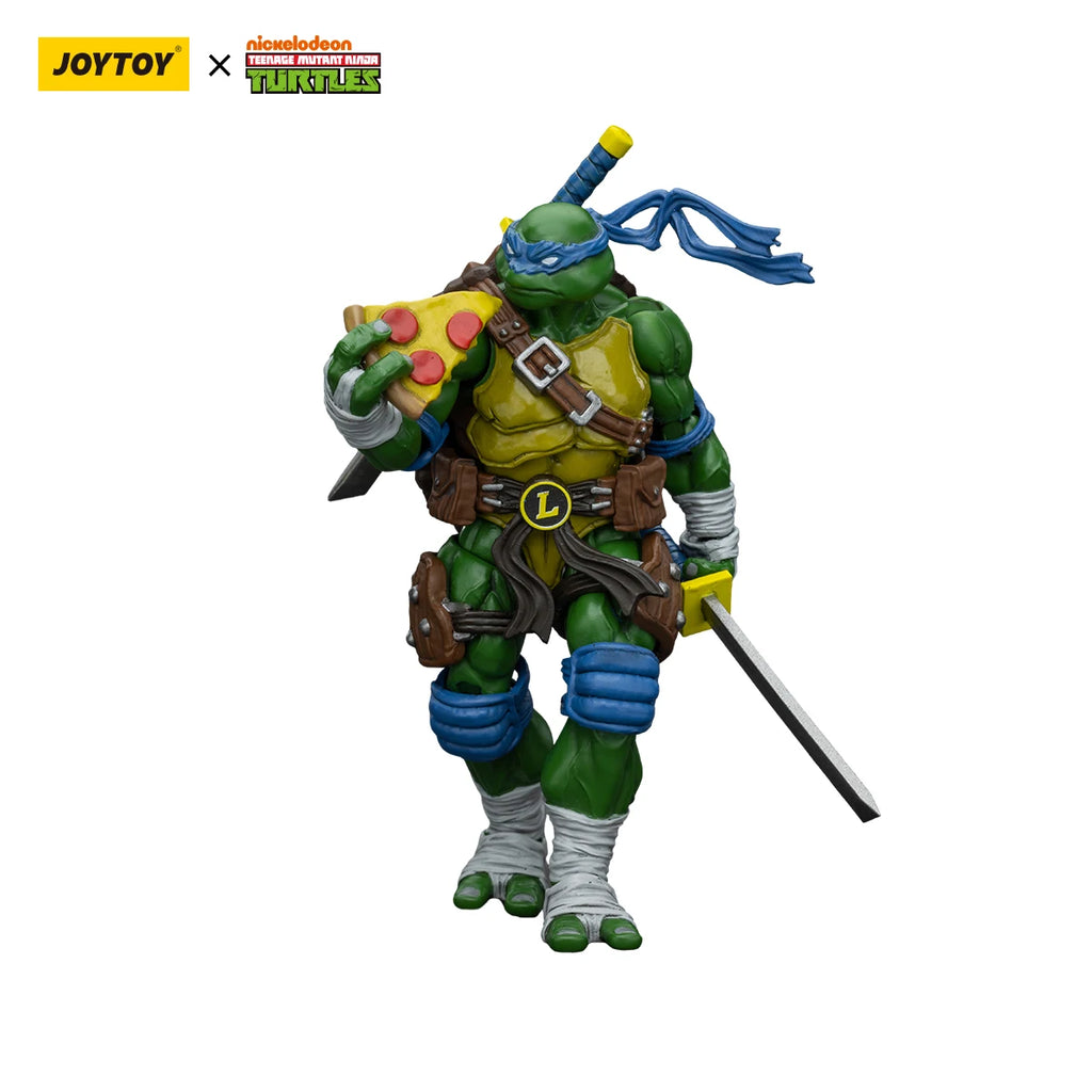 JOYTOY 1/18 Action Figure TMNT Ninja Turtles Michelangelo Donatello Leonardo Raphael Anime figures Toys Model