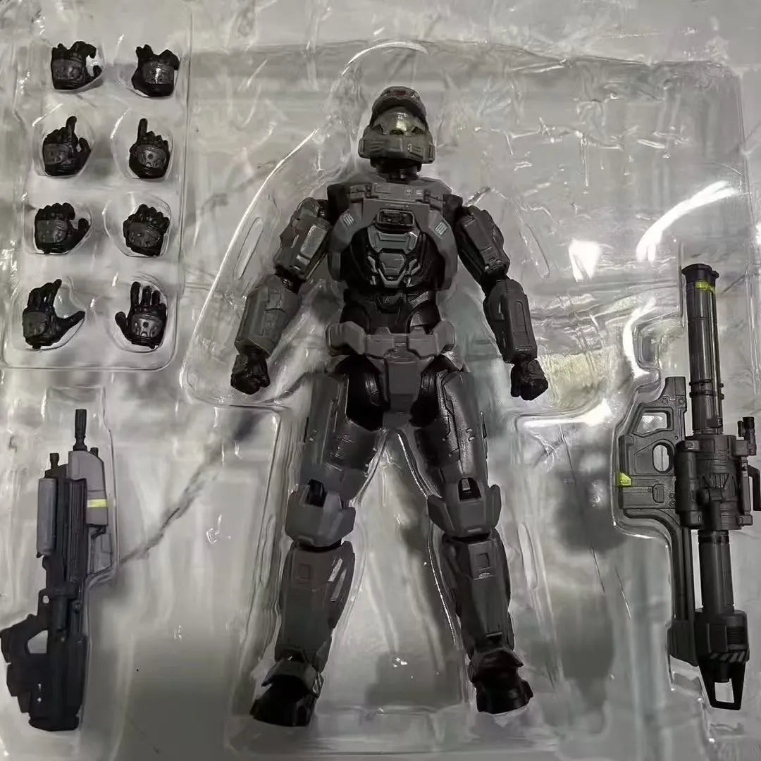 2 Signs 1/12 Articulated Master Chief PVC Action Figure Collectible Model Toy 18cm